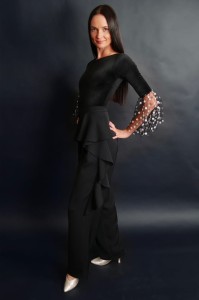 Frilly Style Lady Dance Trousers